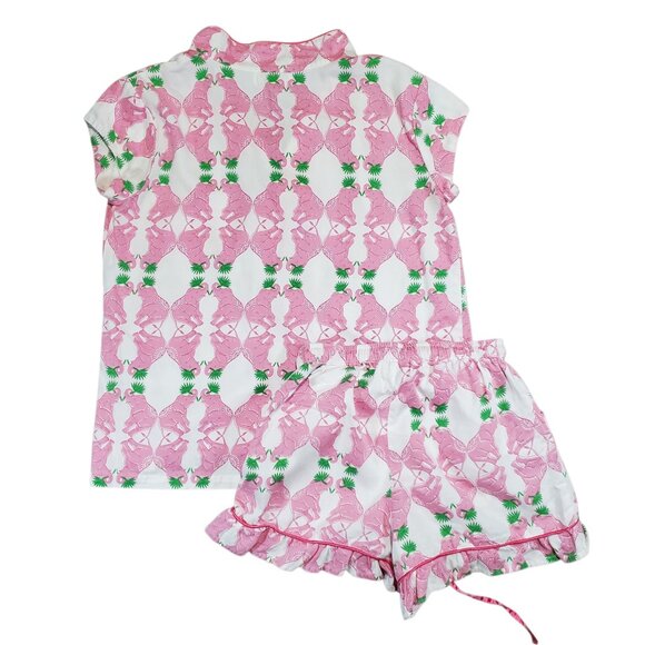 Jaye's Studio Pink Elephant Top Shorts Pajama Set - XS - Picture 2 of 9